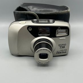 Pentax Espio 738 35mm Point and Shoot Film Camera - READ