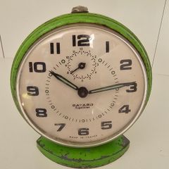 Vintage Alarm Clock Wecker Not working for Parts or Decoration display