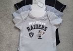 BNWT - Baby Las Vegas Raiders NFL Jersey  - size: 6-9 months