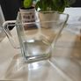 Wooden display shelf with glass jugs Image 4