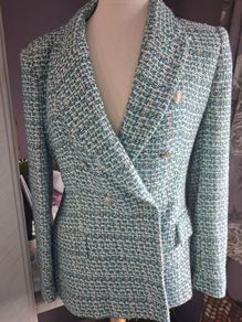Zara boucle Jacket size large