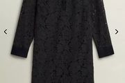 Hobbs Black lace dress