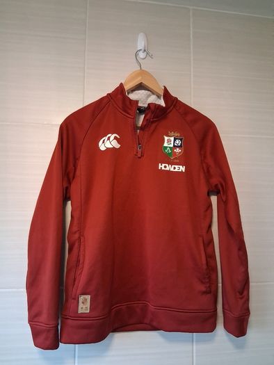 British and Irish Lions Touchline Top. Official Canterbury Lions Quarter Zip Youth Age 14 Years Top. Collect In Dublin Or Receive Via Post.