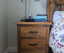 Two Galveston Bedside Locker | 3 Drawer | Solid Wood