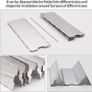 Stove Windshield, 10 Plates Stove Windscreen, Folding Aluminum Camping Burner Windshield, Lightweight Compact Camping Stove Windscreen with Drawstring Bag (FREE SHIPPING) Image 4