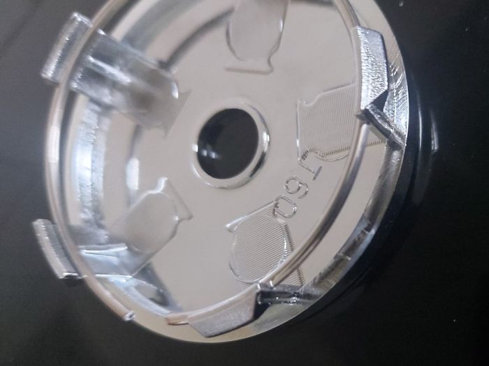 Hard to get BMW 60mm caps (Black/white) FREE POST