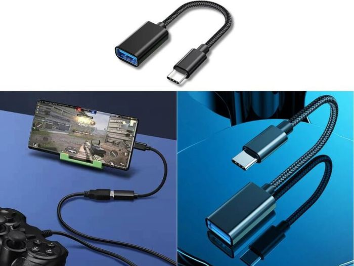 USB Type C Male to USB 3.0 Female Adapter Cable