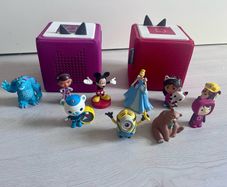 Two Tonieboxes and 10 Tonies