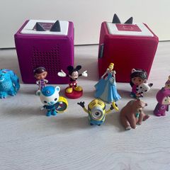 Two Tonieboxes and 10 Tonies