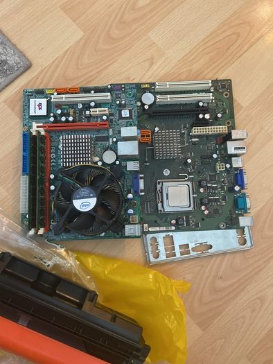 PC Parts Bundle + New HP Toner Cartridge