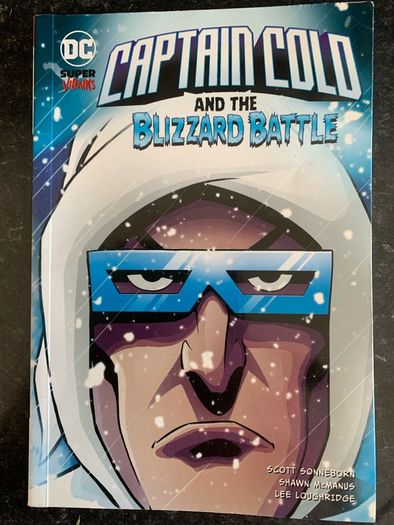 DC Captain Cold And The Blizzard Battle Book