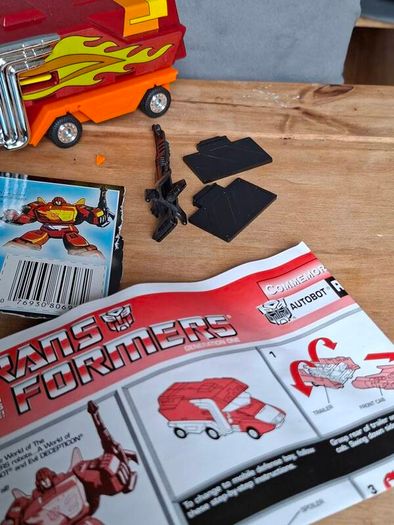 Transformers G1 re-issue Rodimus Prime.