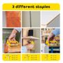 Stanley Fatmax Pry Bar, 50 x Stanley Fatmax blades & 3 in 1 Heavy Duty Tacker includes: 3,000 staples & brad nails Image 6