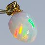 Ethiopian Fire Opal Pendant 2.93ct on Goldplated S925 Silver Image 5