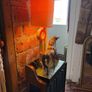 Rare 1920s Horse Racing Lamp Image 4