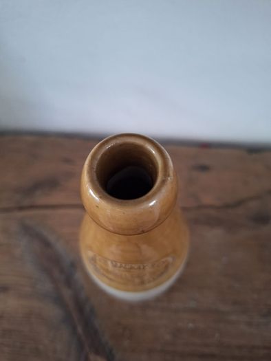 Vintage John Mackay & Co of Edinburgh, Glasgow and Newcastle stoneware beer bottle