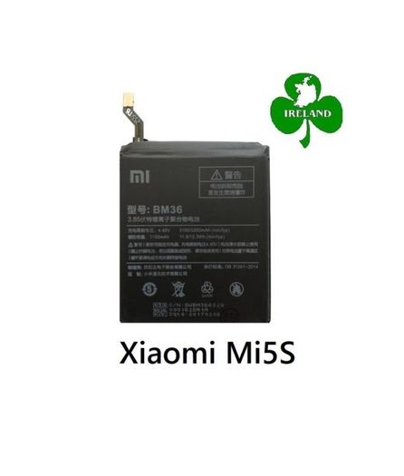 For Xiaomi Mi5S Battery 3100mAh MI 5S BM36 Battery Replacement New