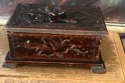 Carved Wooden box