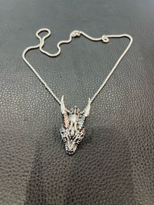 dragon necklace Skull ring