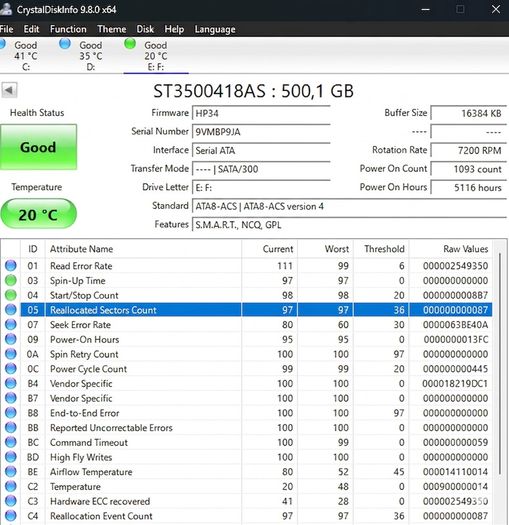 Internal PC HDD