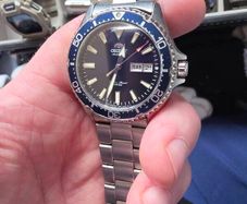 Orient dive watch