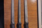 Flat Wooden Rasp and File set