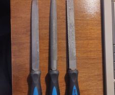 Flat Wooden Rasp and File set
