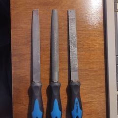 Flat Wooden Rasp and File set