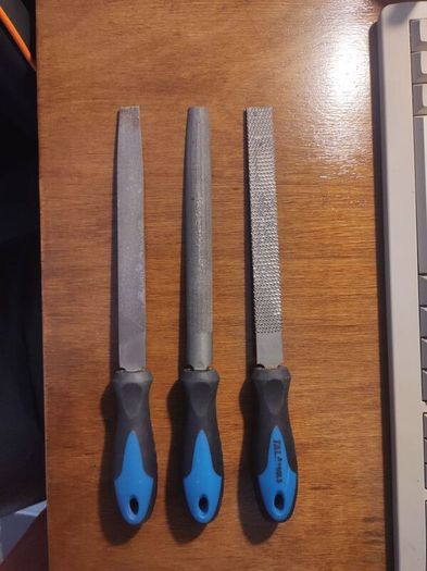Flat Wooden Rasp and File set