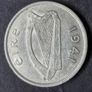 Ireland 1941 Silver Half Crown coin. Image 4