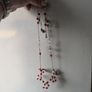 Necklace and bracelet stones silver set Image 8