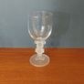 Fantastic Pair of Rare and Collectable Mickey Mouse and Minnie Mouse Wine Glasses with Frosted Character Stems by Walt Disney Company, in Mint Condition Image 9