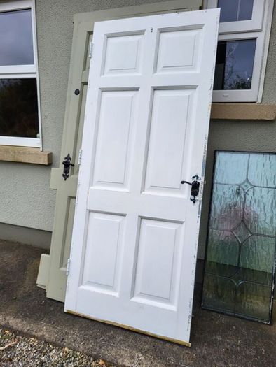 Solid Wood Doors and Glass Panels