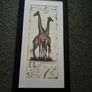 Giraffe Painting & Cushion Image 3