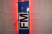 Authentic Boeing 737-800 Front Landing Gear Door LY-BFM LED Backlit Wall Display