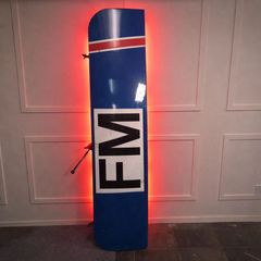 Authentic Boeing 737-800 Front Landing Gear Door LY-BFM LED Backlit Wall Display