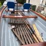 17ft boat, calvanised trailer, new engine 15hp Image 4