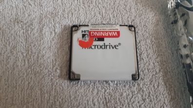 Hitachi 1.8" 4GB Microdrive Micro HDD hard drive Compact Flash CompactFlash CF 3600RPM