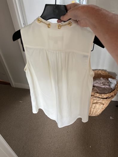Michael kors sleeveless blouse