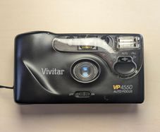 VP4550. 35mm AF Point & Shoot (Flash-Off & Focus Lock)