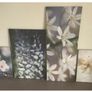 4 Canvas Prints & Clock Image 7