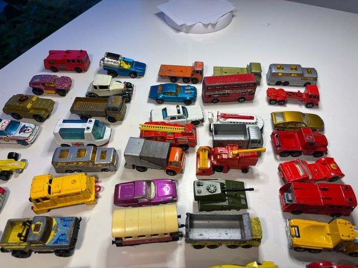 Vintage Matchbox Super Fast 50 models lot 11