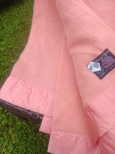 vintage wool blanket