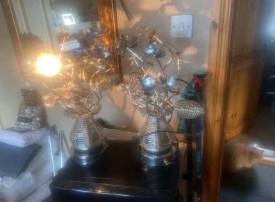 Elegant Pair of table lamps