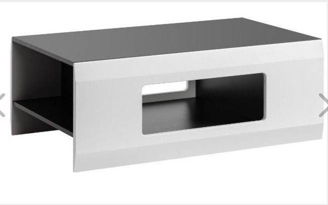 Modern Coffee Table With Storage Bicolour