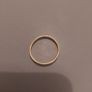 18ct gold wedding band Image 2