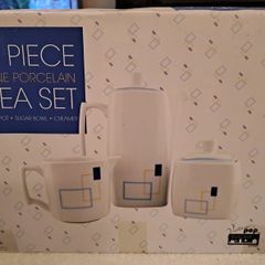 3 piece Porcelain tea set
