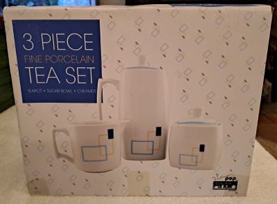 3 piece Porcelain tea set