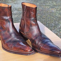 Gino Bianchi Leather Boots Size 42  Vintage
