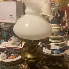 1900s brass lamp free postage